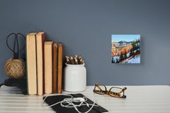 "Winter Upon the Canyon" - Winter Landscape Oil painting