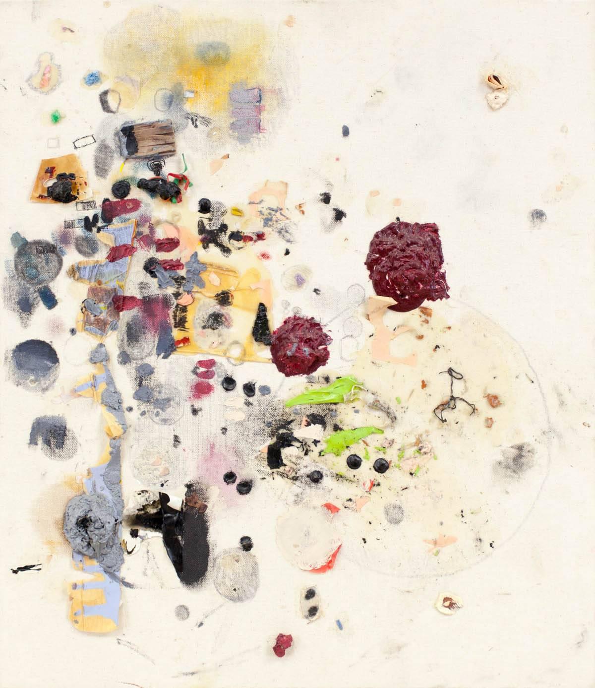 Again & Again: Boom III, Collage astratto contemporaneo a tecnica mista - Mixed Media Art Contemporaneo di Michelle Fierro