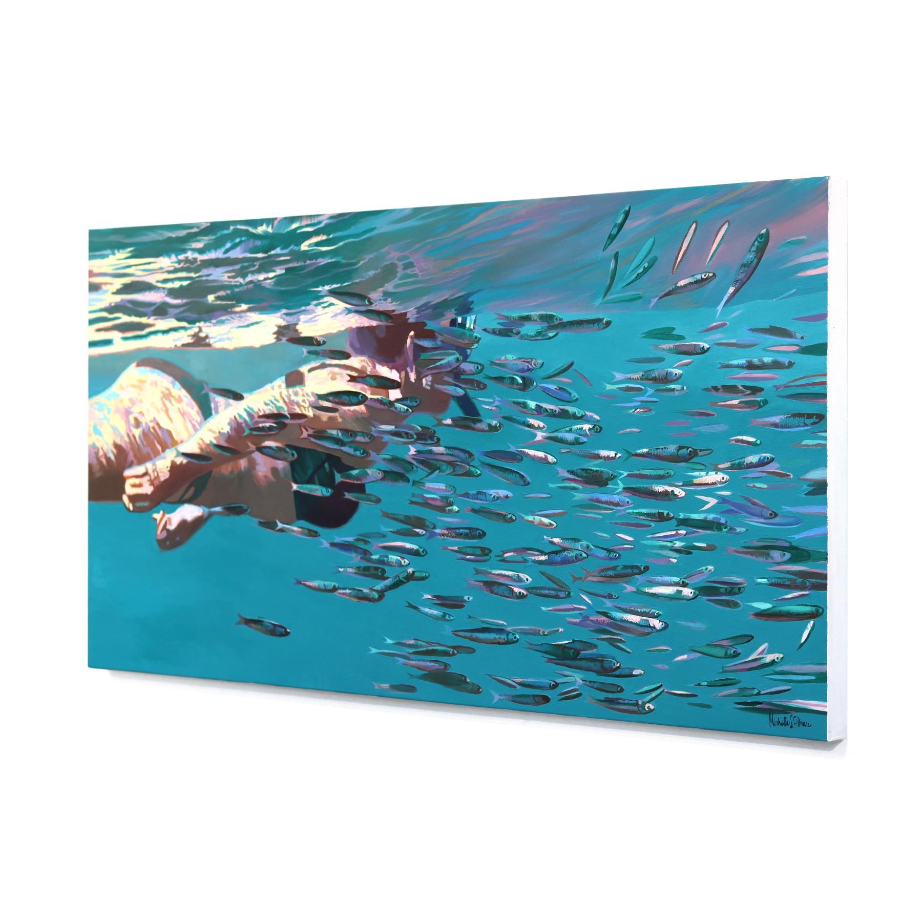 Artist Michelle Fillmore discovered her passion for oil painting while pursuing her studies at the University of Las Vegas, where she earned a BA in Painting and Drawing in 2015. Known for her meticulously rendered photorealistic style portraying