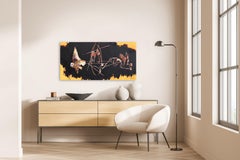 The Dreamer - Figurative Owl Oil Painting on Canvas