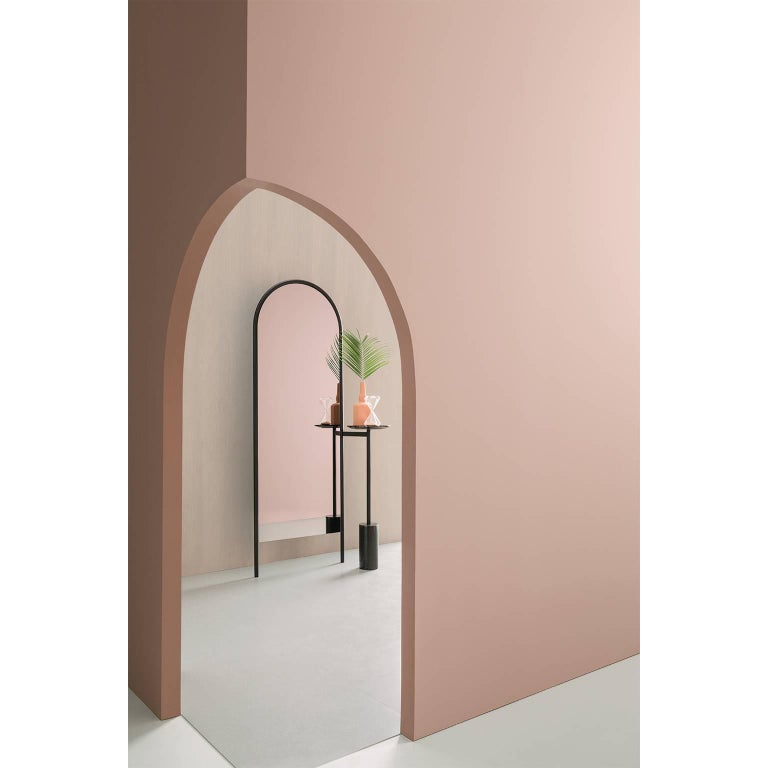 Michelle Floor Mirror with Tubular Steel Frame, Smoked ... (768 x 768 Pixel)