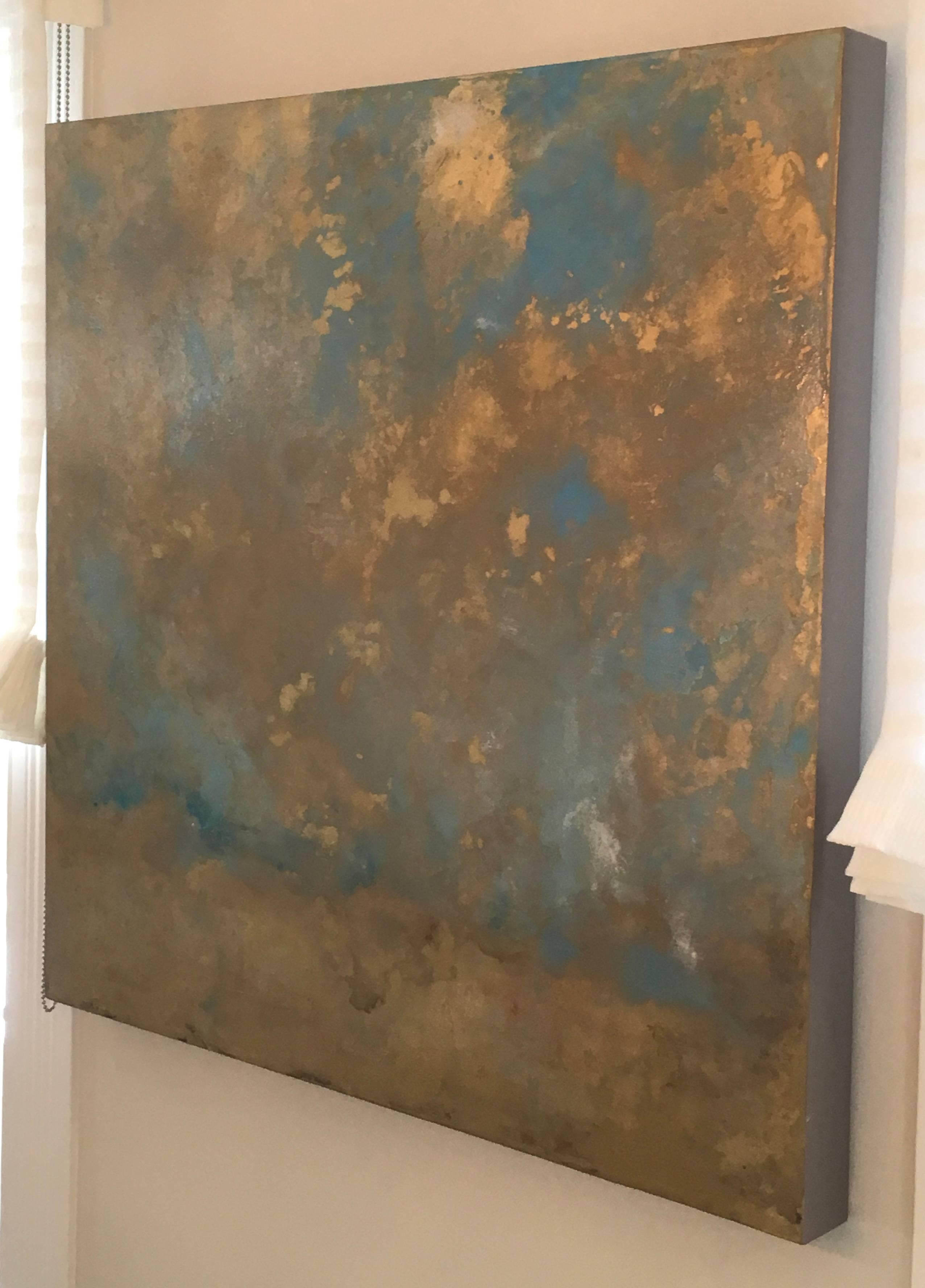 Petit Rhosen - Contemporary Painting by Michelle Gagliano