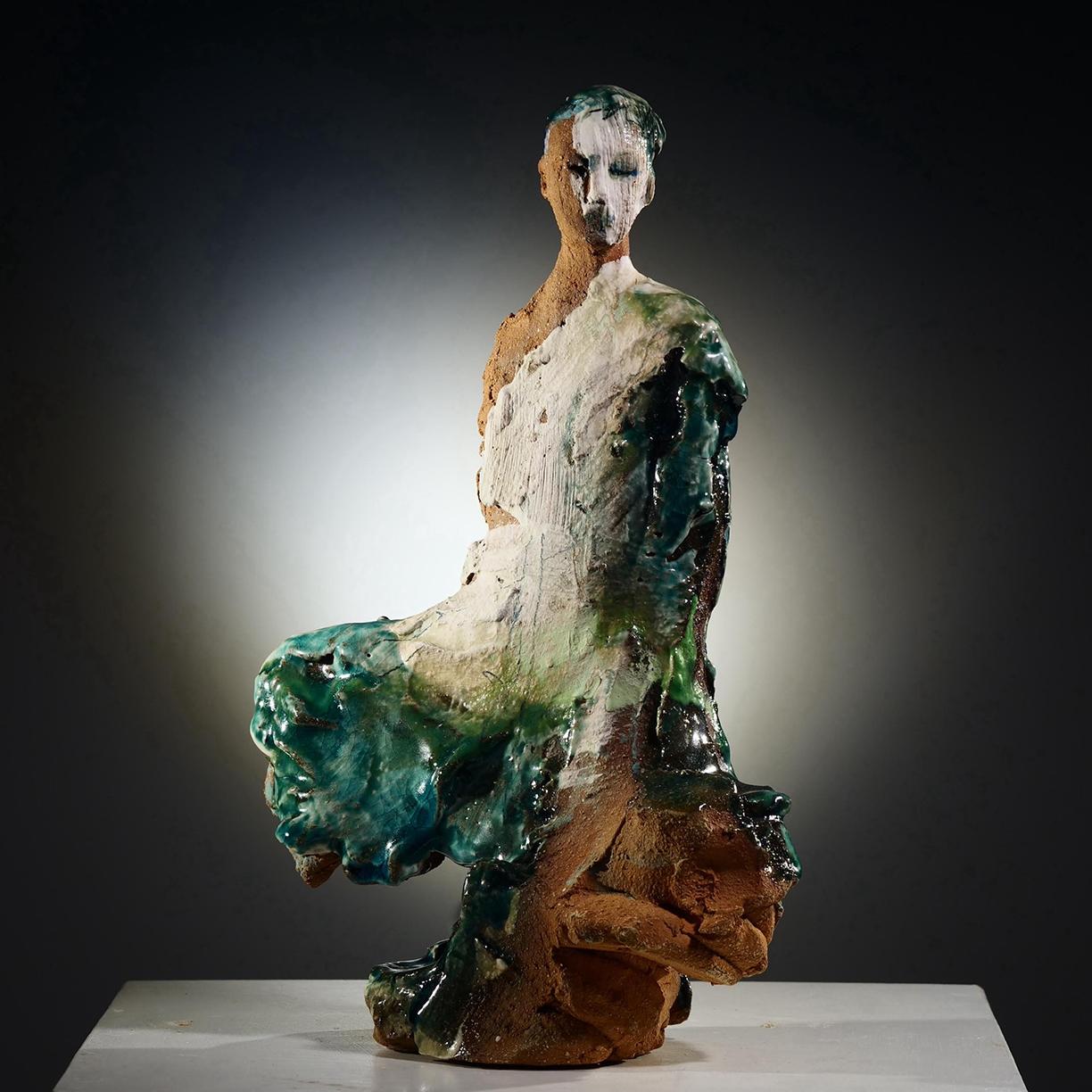 Michelle Gregor Figurative Sculpture - Elbe