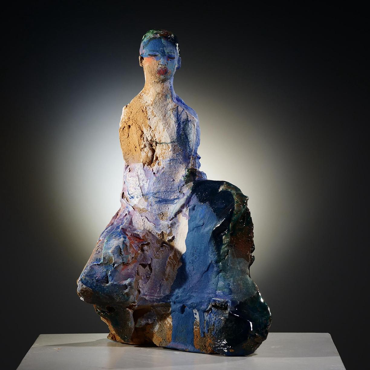 Michelle Gregor Figurative Sculpture - Eme