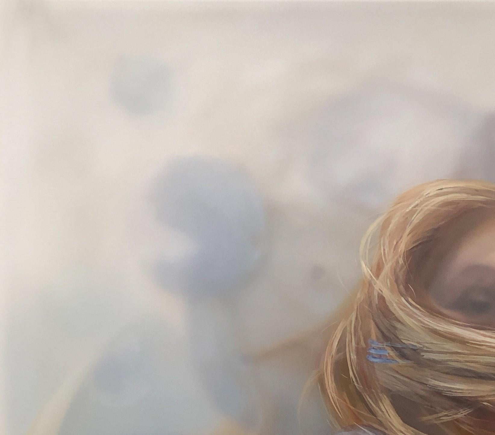 „Untangle“ (2023) von Michelle Jader, Original-Ölgemälde auf Acrylplatte im Angebot 3