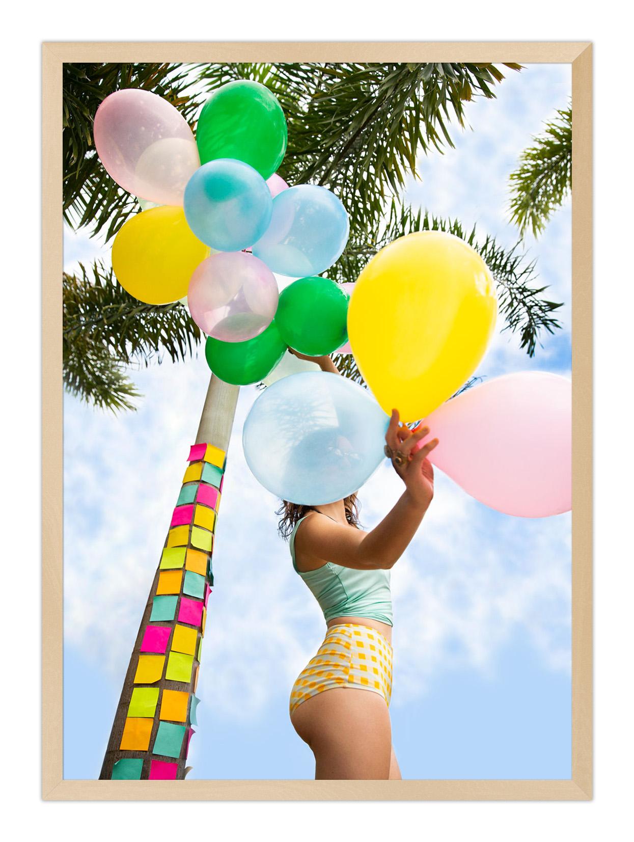 Pastel Party - Beige Figurative Photograph by Michelle Kappeler