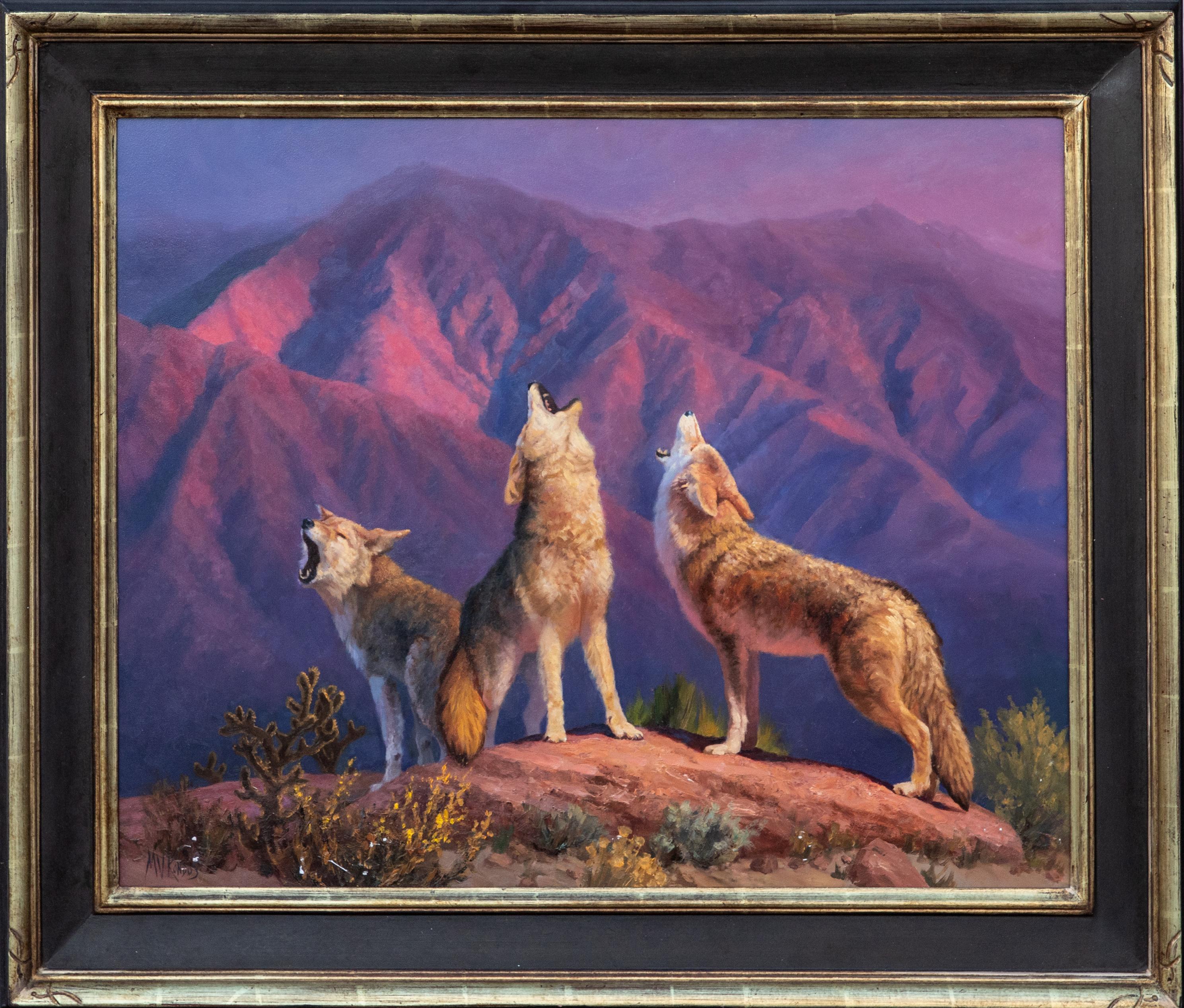 Blues Trio - Painting by Michelle Kondos