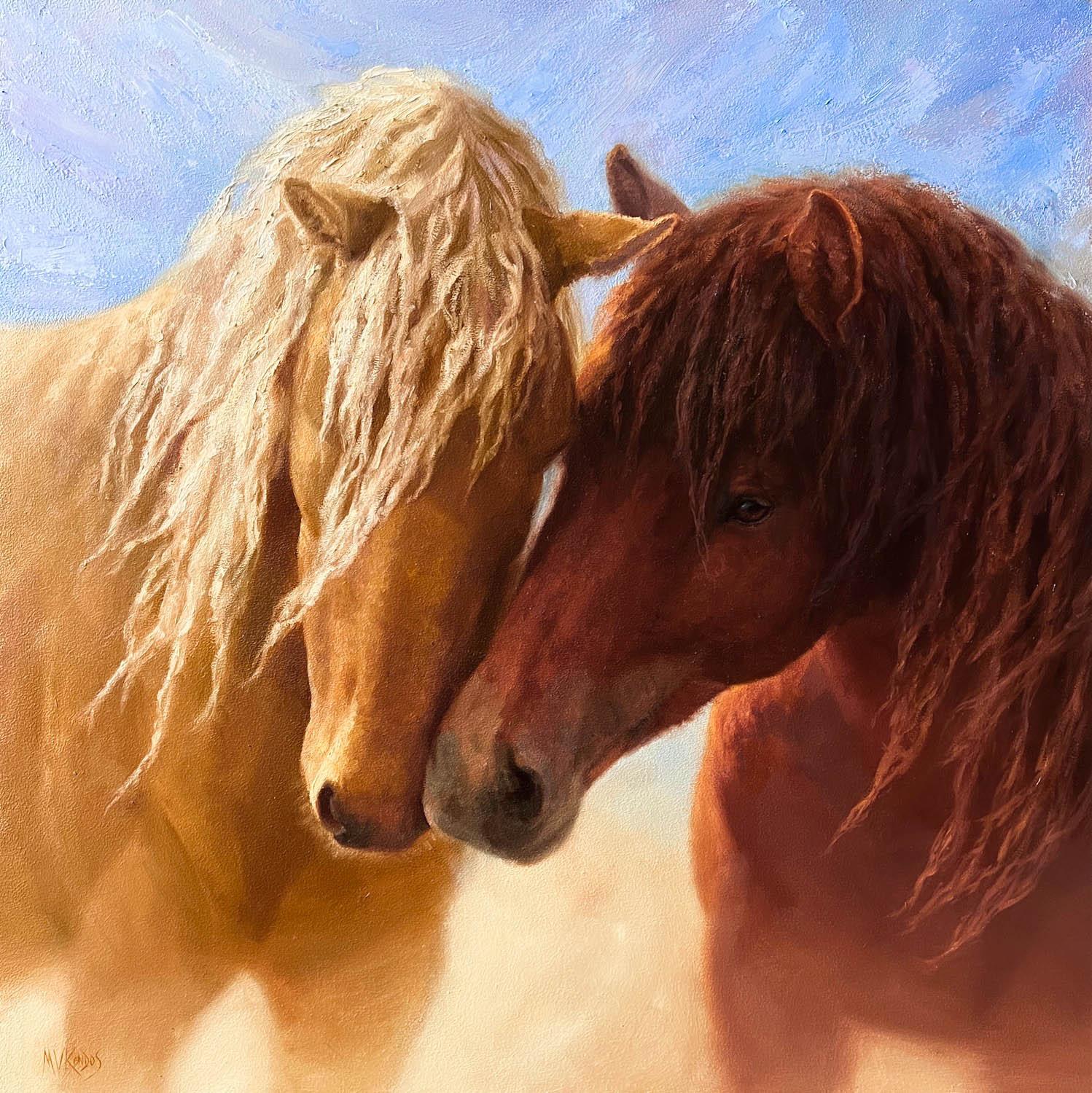 Herz und Seele (Realismus), Painting, von Michelle Kondos