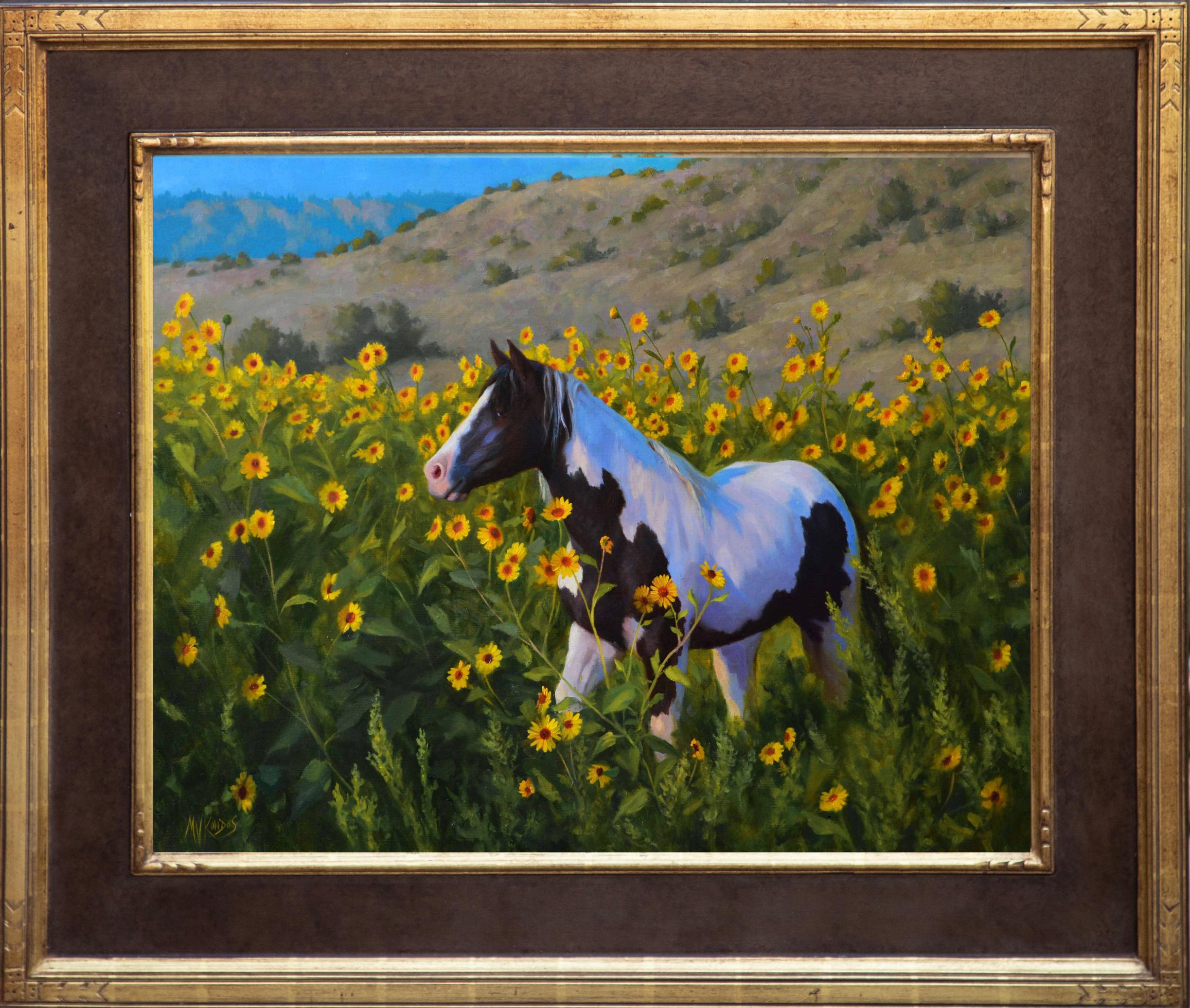 Mustang Sally - Painting by Michelle Kondos