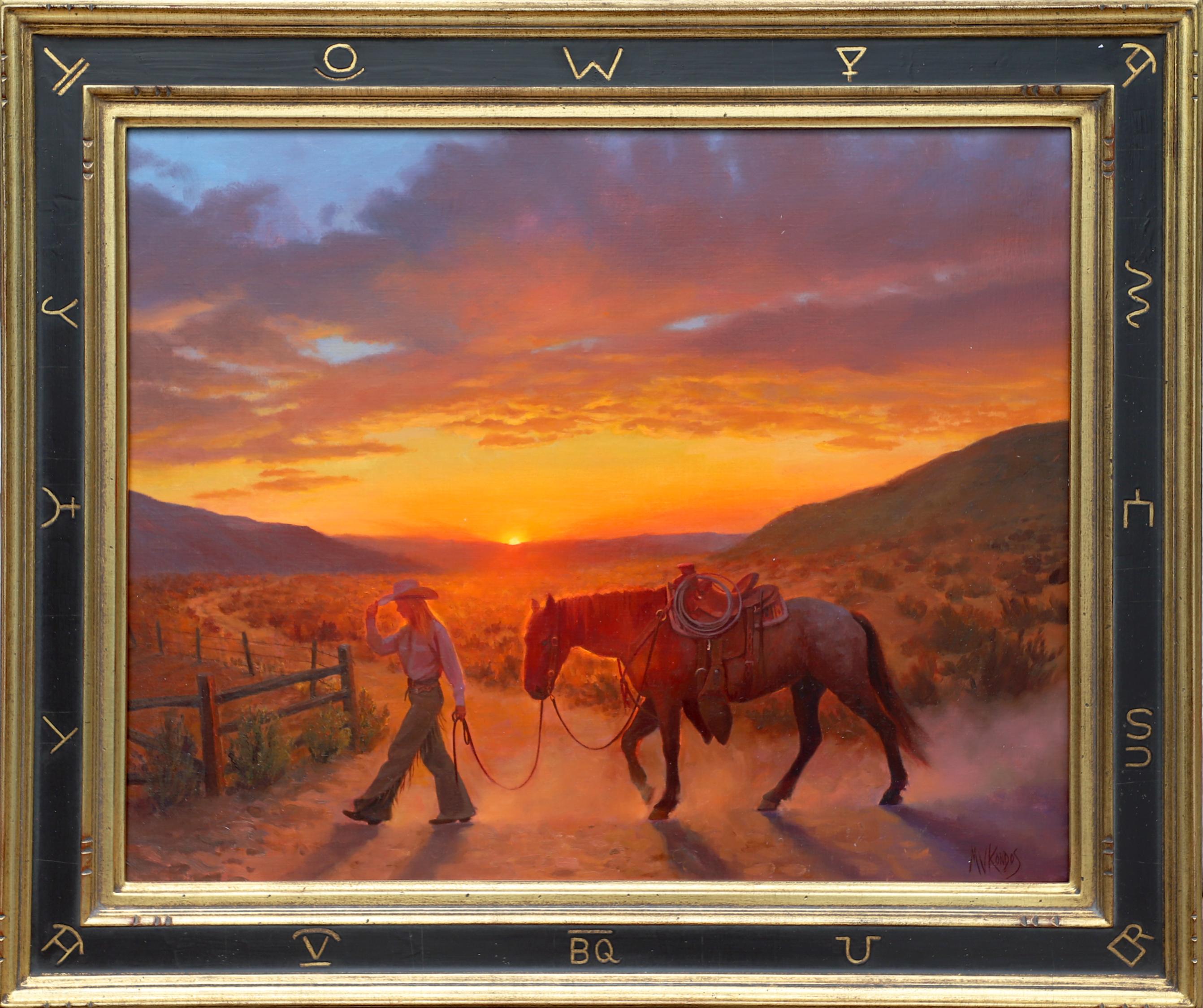 Landscape Painting Michelle Kondos - Salut au soleil