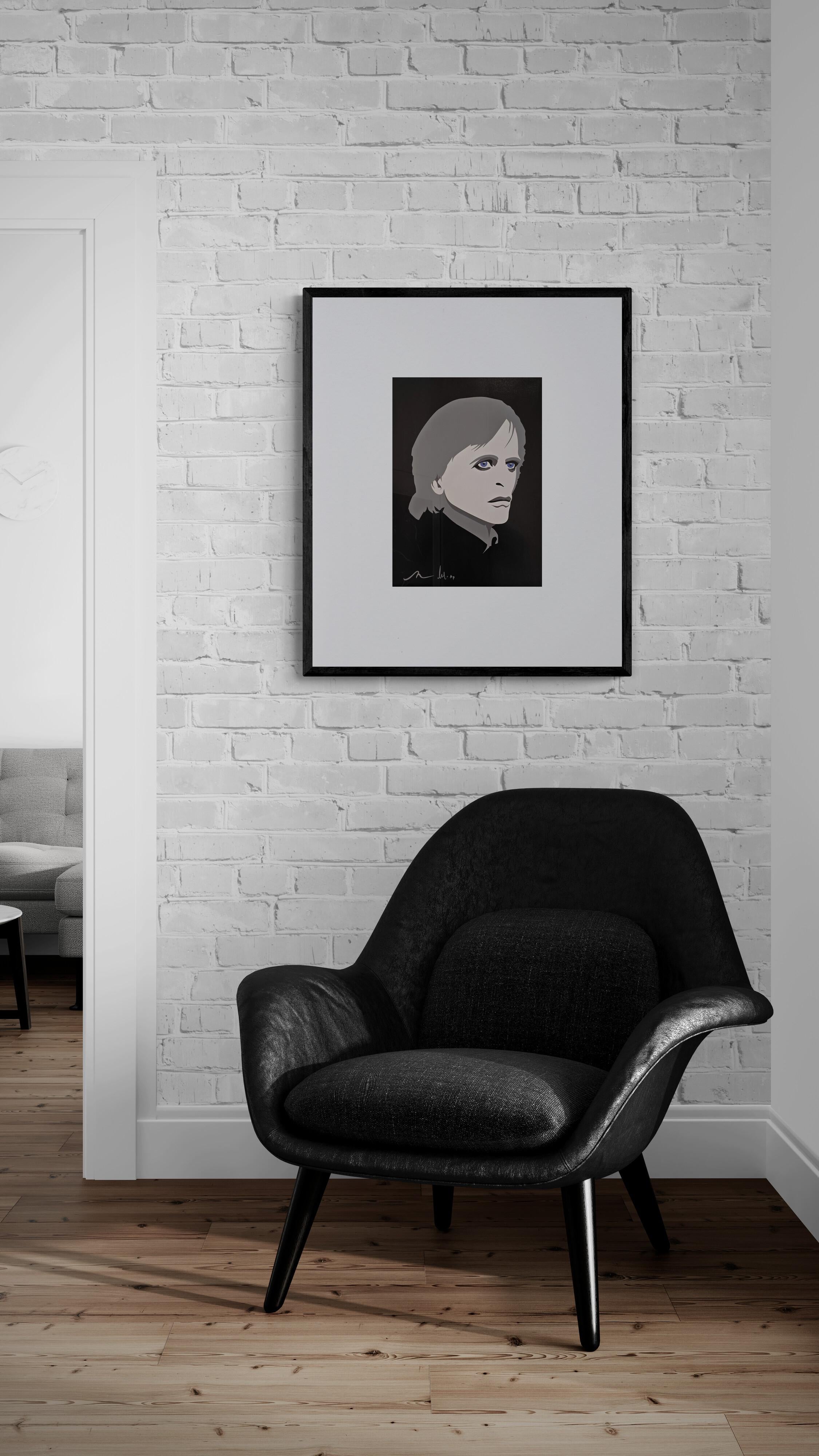 Sr. Kinski (Klaus Kinski) - Print Arte pop de Michelle Mildenhall