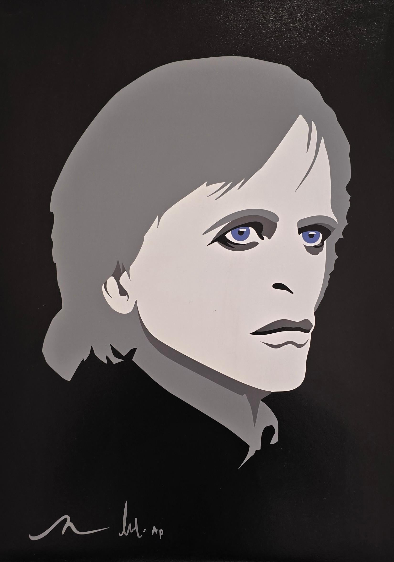 Figurative Print de Michelle Mildenhall - Sr. Kinski (Klaus Kinski)