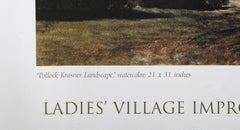 Pollock Krasner Landschaft, fotorealistisches Poster von Michelle Murphy