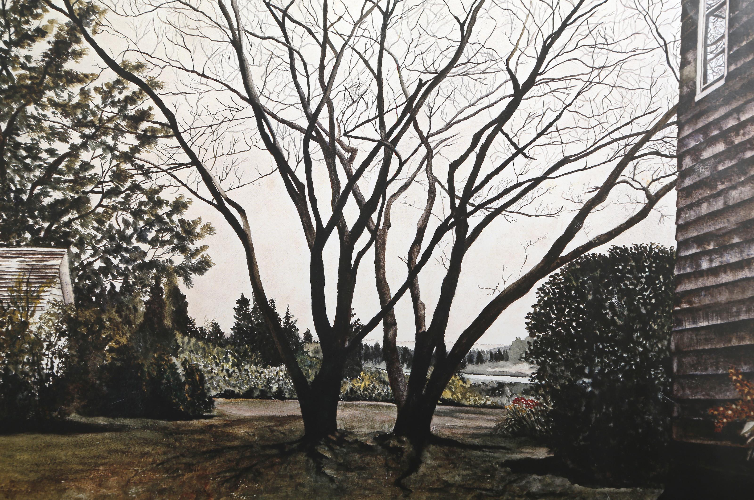Pollock Krasner Landscape, Photorealist Poster by Michelle Murphy For Sale 2
