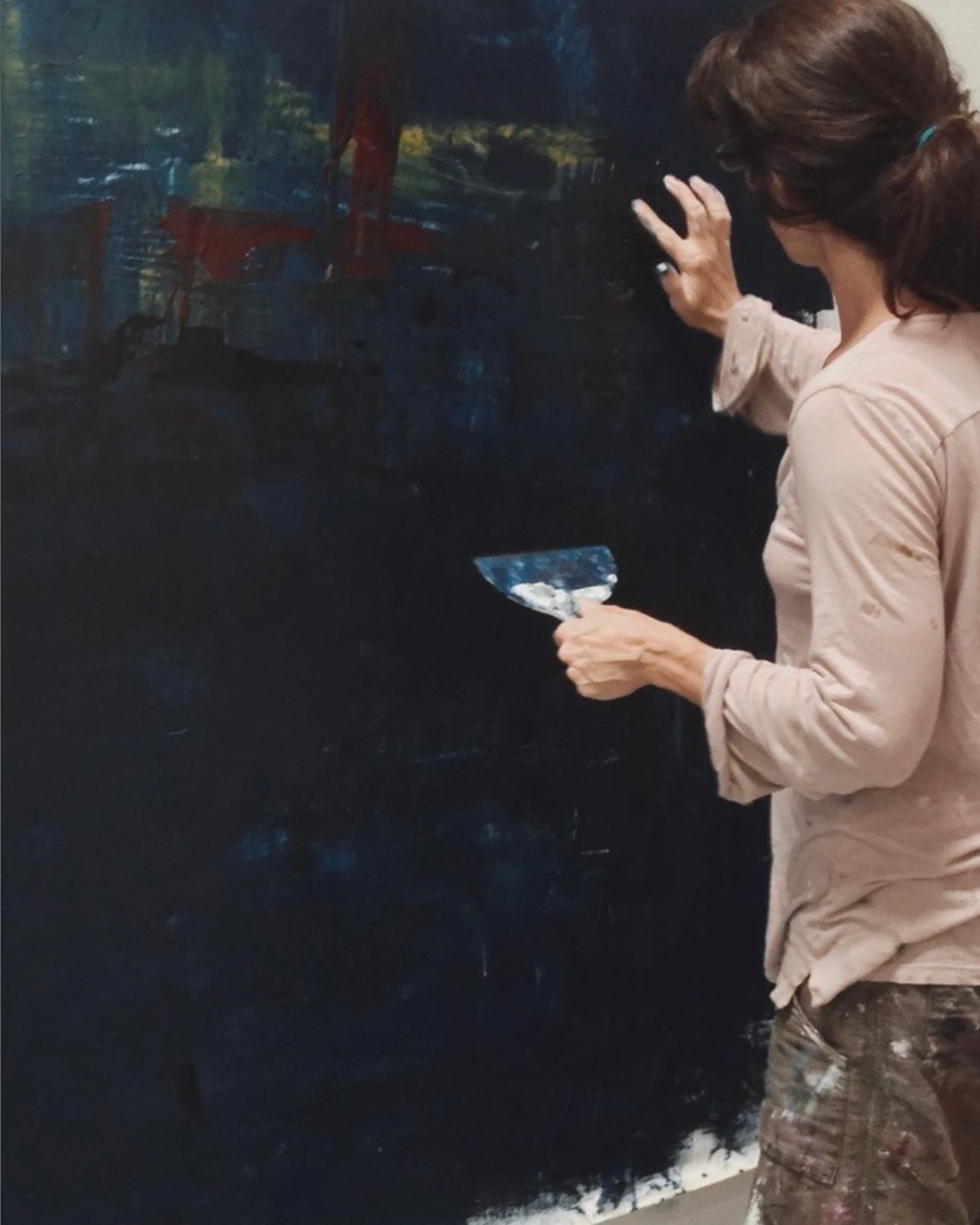 Over the past 20 years, Michelle Oppenheimer has become well known for composing paintings that capture the imaginative and organic possibilities of abstract watercolor and acrylic. Her art has been heralded for its calming and therapeutic nature.