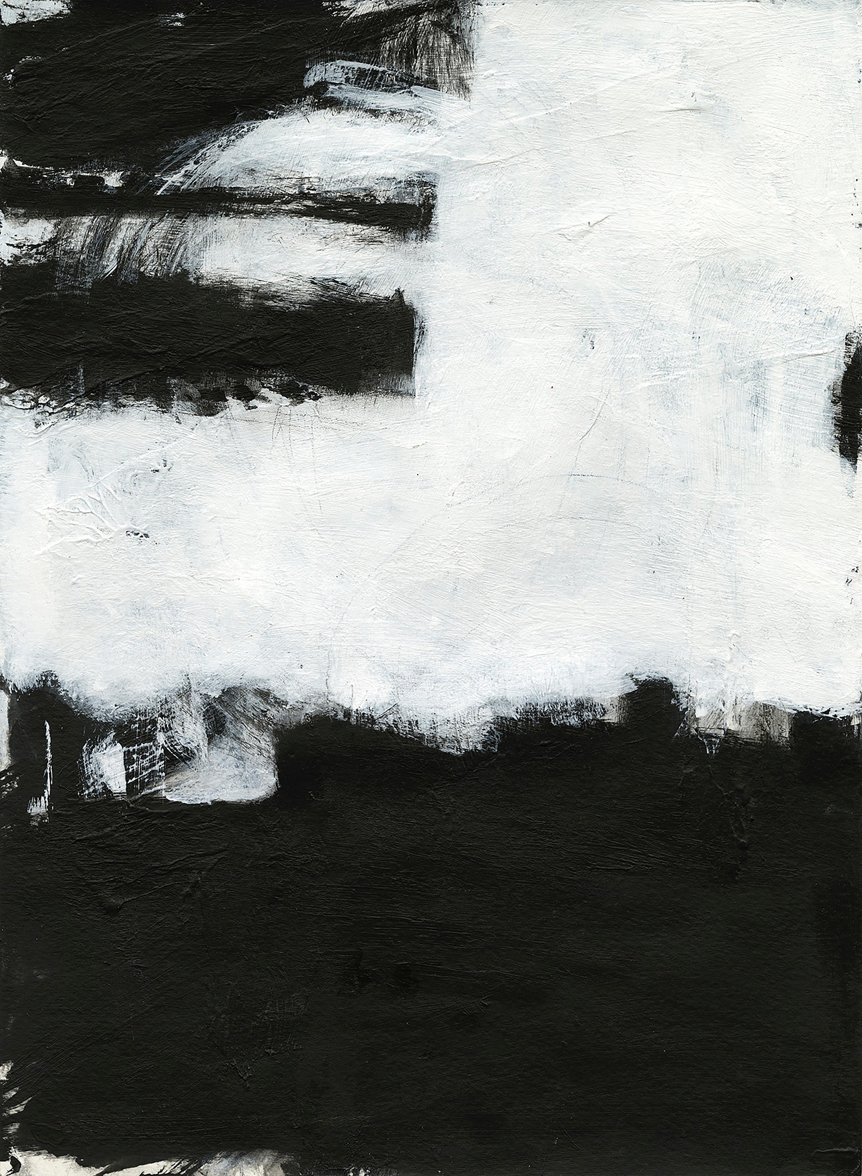 Michelle Oppenheimer Abstract Print - "Untitled #364 " watercolor print on fine art paper