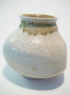 MICHELLE SHIEK - Free Form Studio Pottery Vase - Signed - Late 20th Century