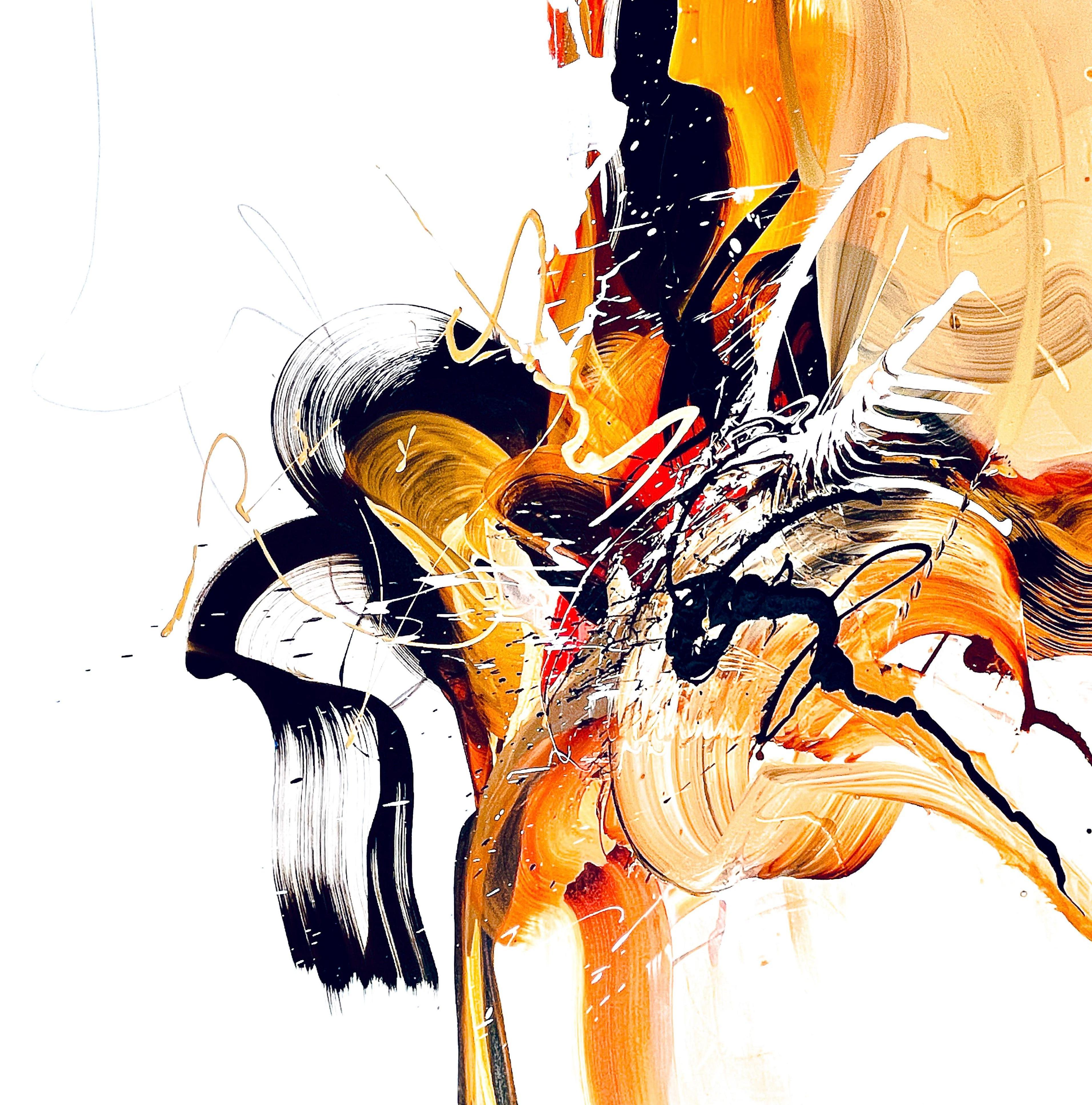 "60
s Vinyl" - Seelenvolle Abstraktion - Farbe und Rhythmus eines transformativen Jahrzehnts