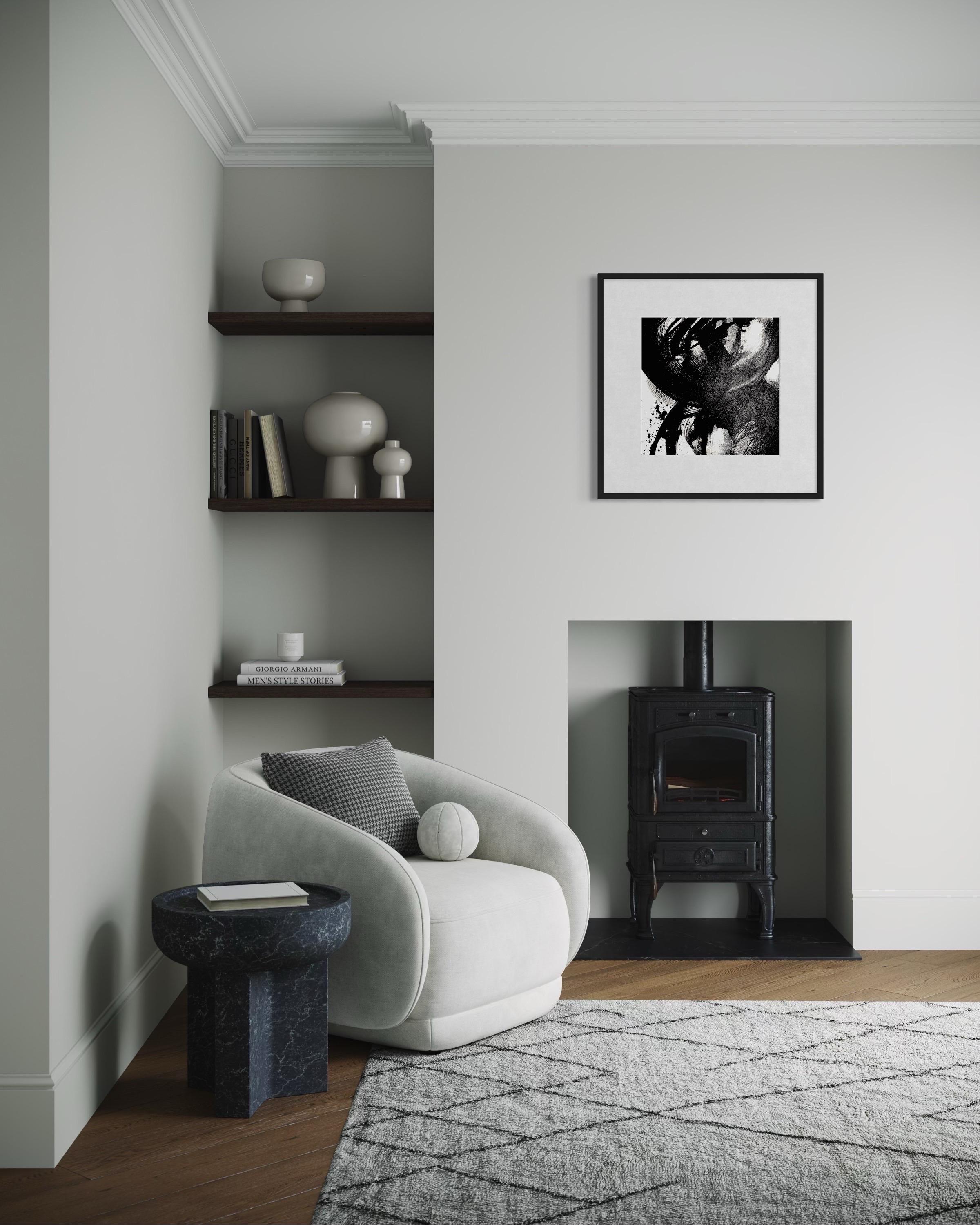 Tageslichtschatten - Giclée auf Rag, handsigniert, schwarz, weiß, modern, zeitgenössisch im Angebot 5