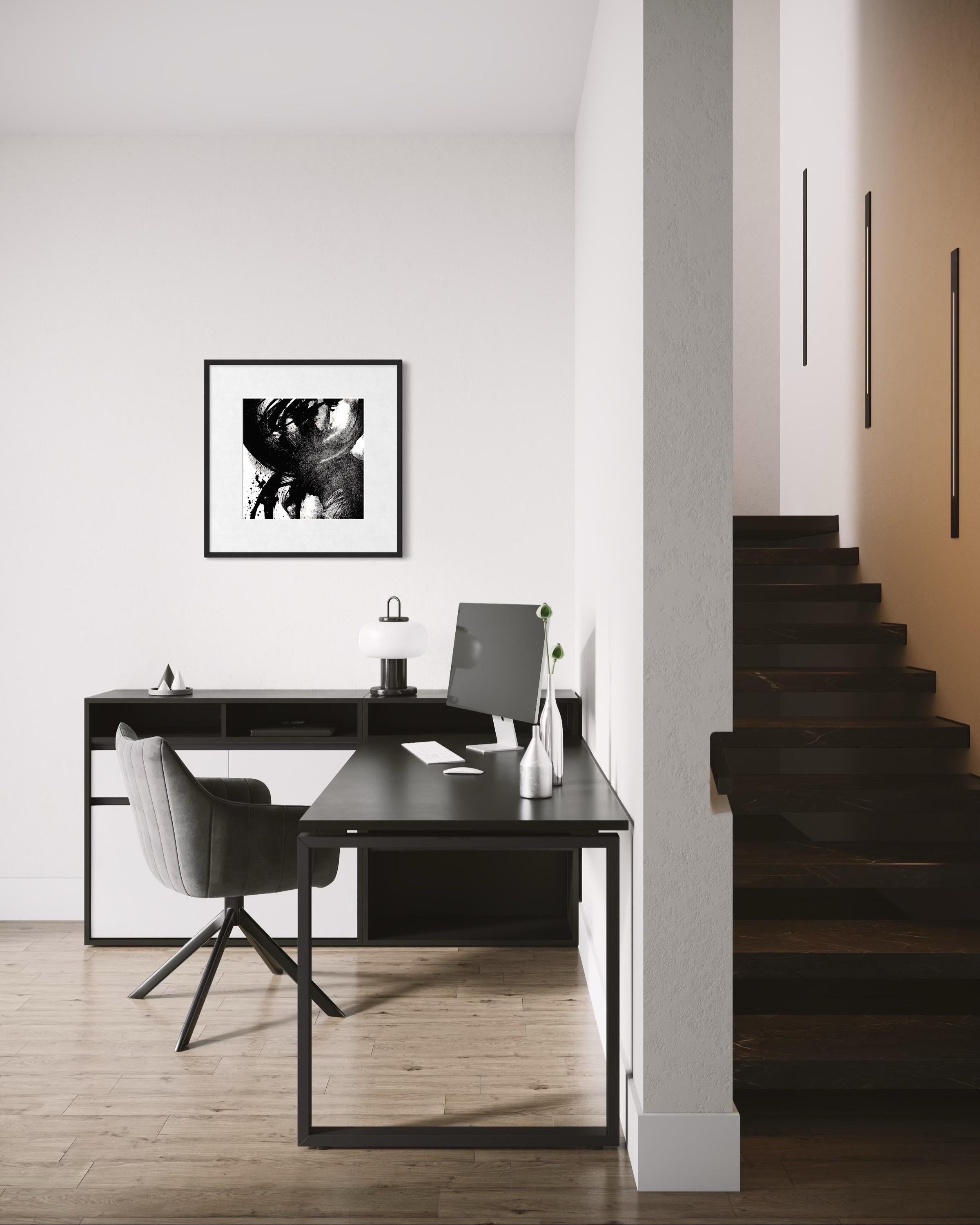 Tageslichtschatten - Giclée auf Rag, handsigniert, schwarz, weiß, modern, zeitgenössisch im Angebot 1