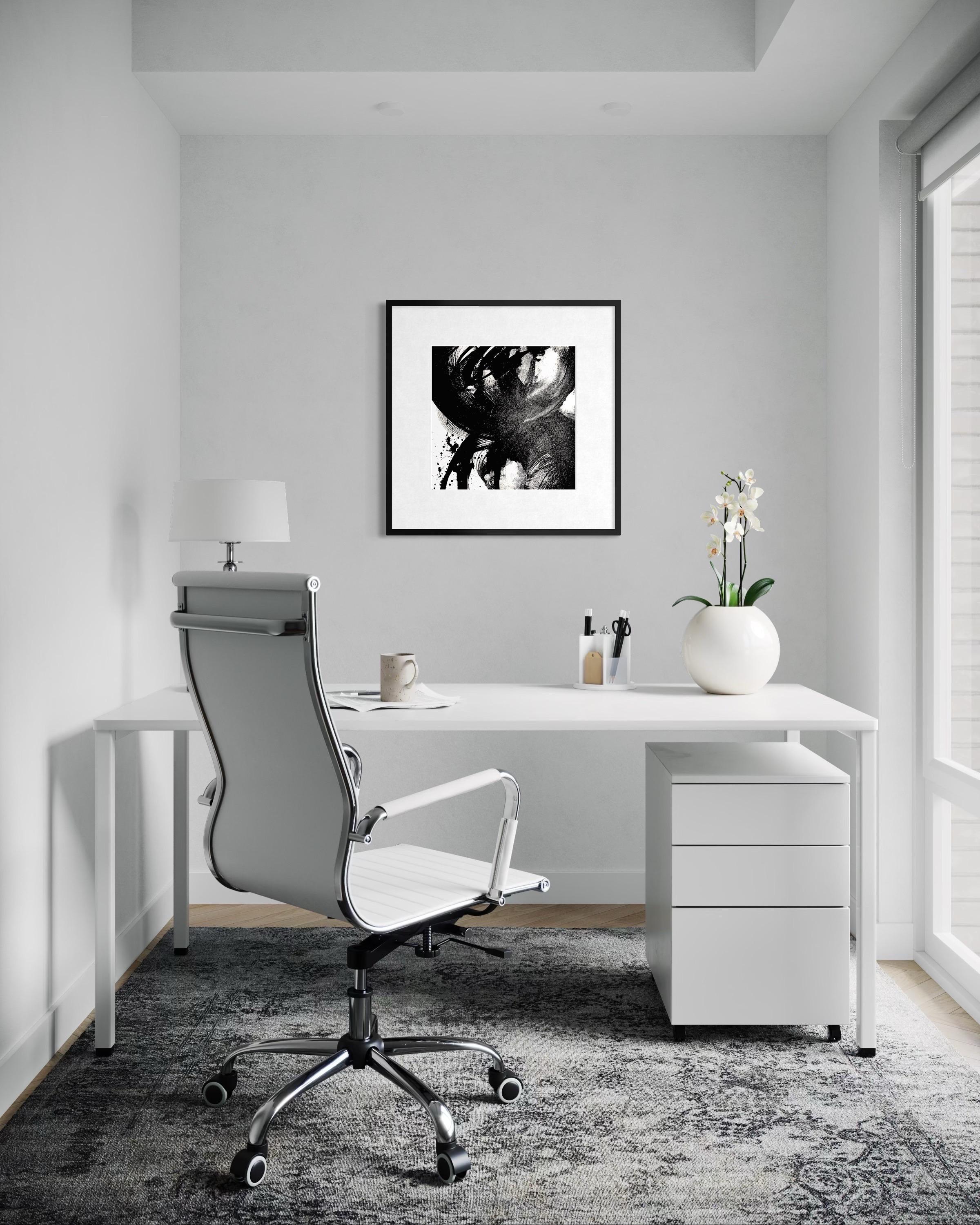 Tageslichtschatten - Giclée auf Rag, handsigniert, schwarz, weiß, modern, zeitgenössisch im Angebot 2