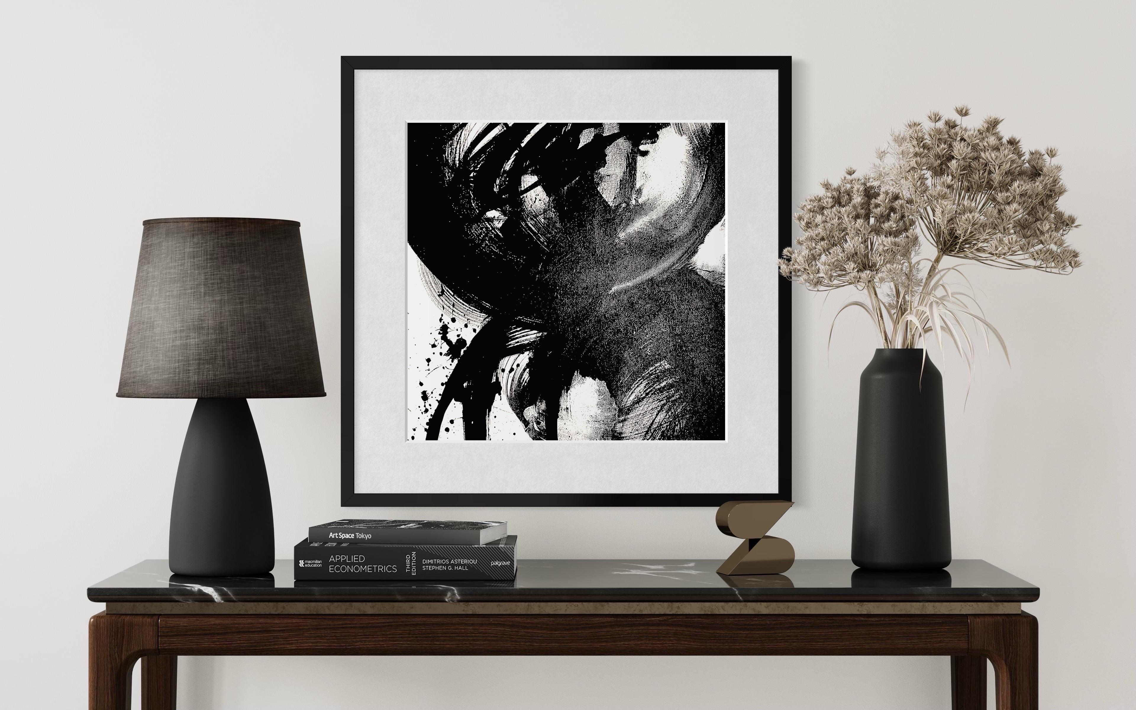 Tageslichtschatten - Giclée auf Rag, handsigniert, schwarz, weiß, modern, zeitgenössisch im Angebot 3