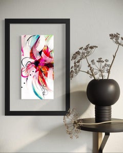 Kaleidoscope I - 2025, Floral, Rhythmic, Romantic, Framed, Tulips, Nostalgic