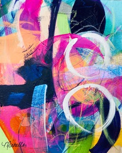 "Serendipity!", 2025, Arte originale, Divertimento, Felice, Ritmico, Trame, Viola