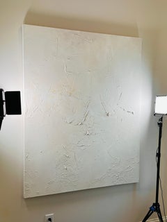Walk Softly - Large Abstract Painting, Acrylic on Canvas, Textured