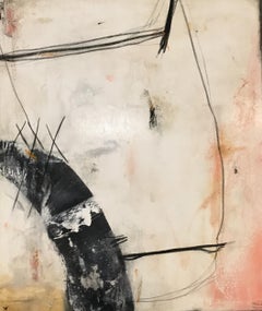 « Toile 18-12 », technique mixte sur toile de Michelle Y Williams (39x33 pouces), 2018