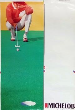 Michelob Beer - Golf Original Poster, 1978