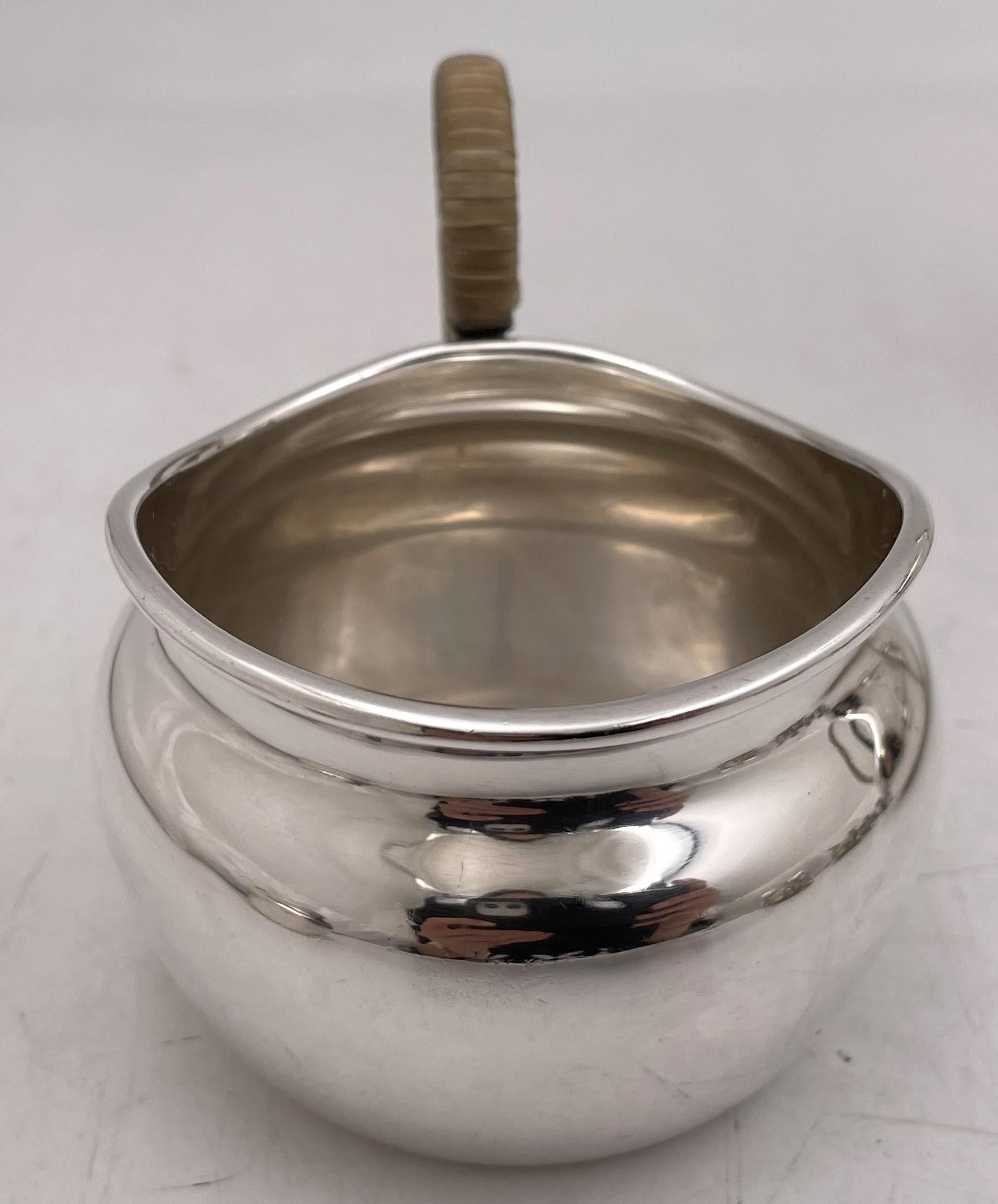 Set da tè e caffè in argento danese Michelsen a 4 pezzi in stile Art Deco in vendita 4