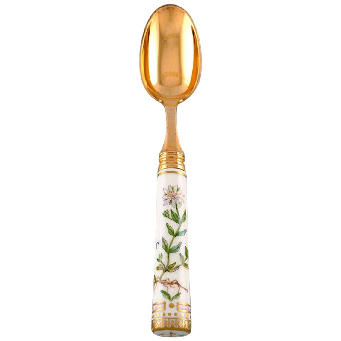 Michelsen for Royal Copenhagen, "Flora Danica" Dinner Spoon