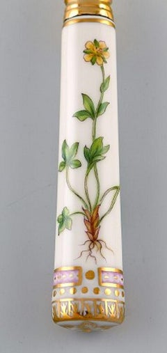 Michelsen for Royal Copenhagen, "Flora Danica" Dinner Spoon, Gold-Plated Silver