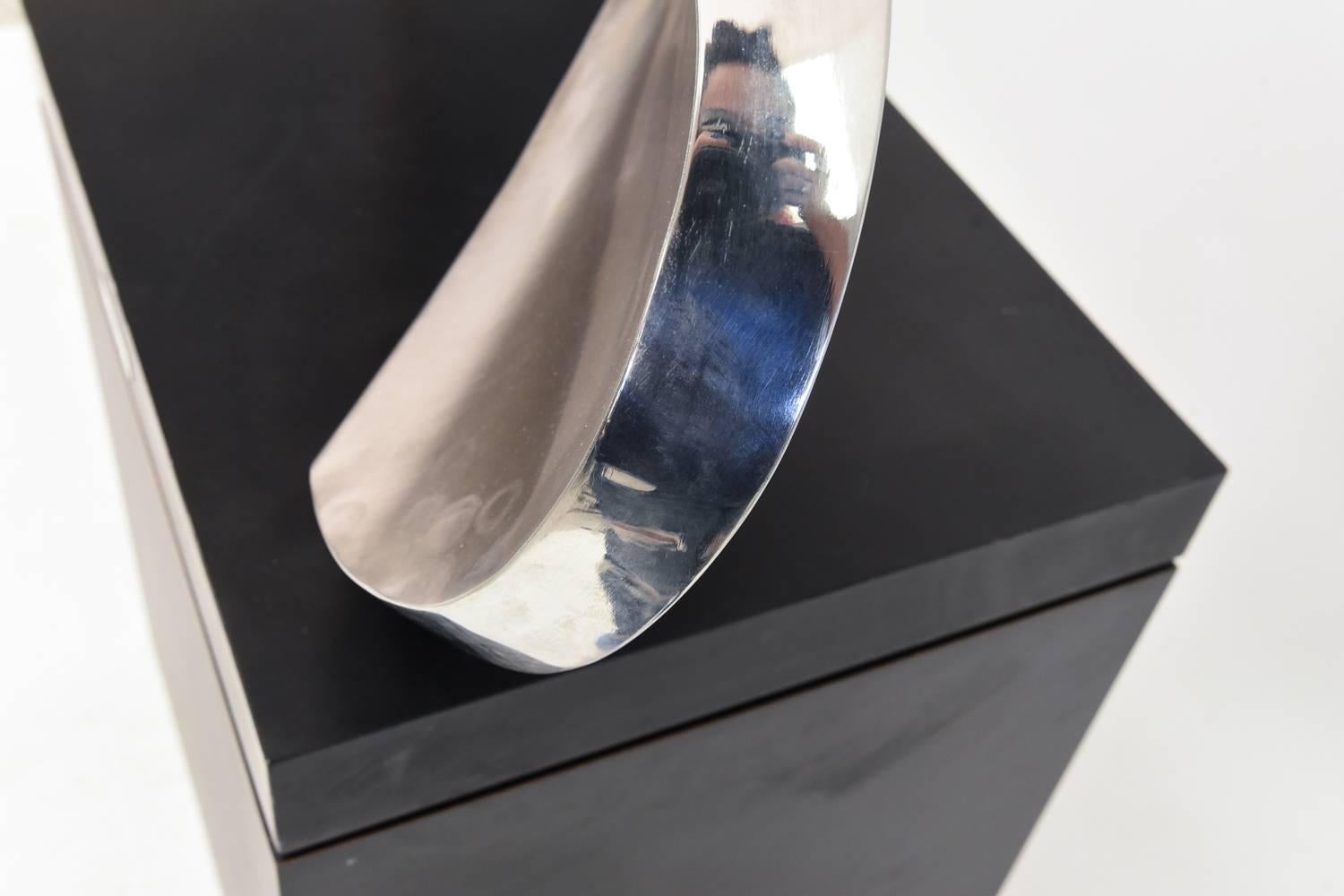 Michi Raphael 'American' Abstract Steel Sculpture In Good Condition In Norwalk, CT