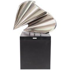 Michi Raphael 'American' Abstract Steel Sculpture