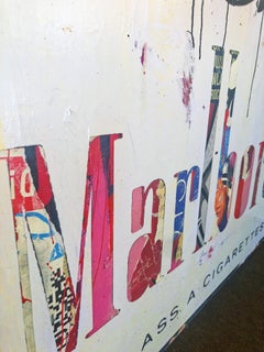 Enjoy Life - Original Collage on Canvas