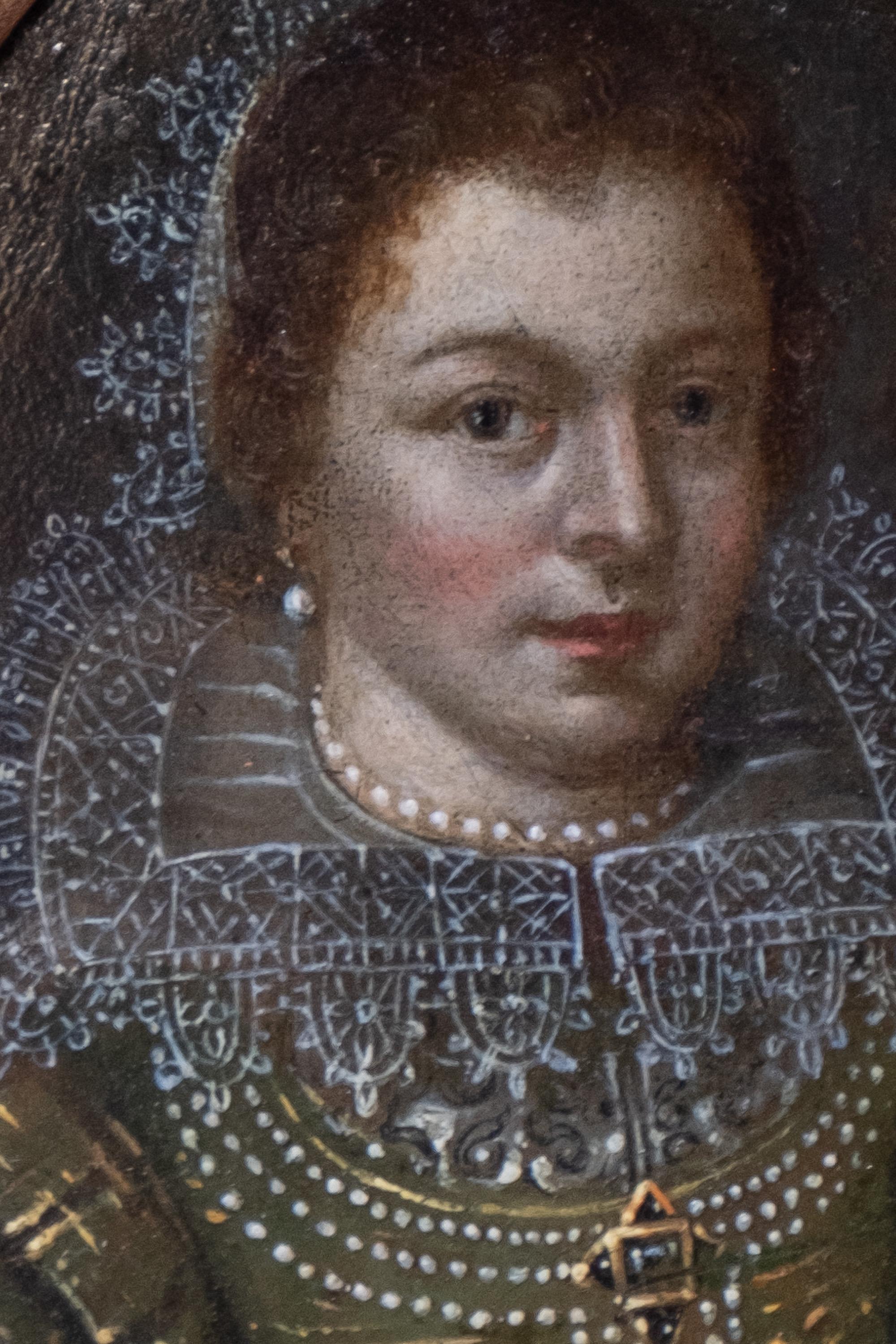 Presumed Portrait of Amalia von Solms, Circle of Michiel Jansz VAN MIEREVELD 3