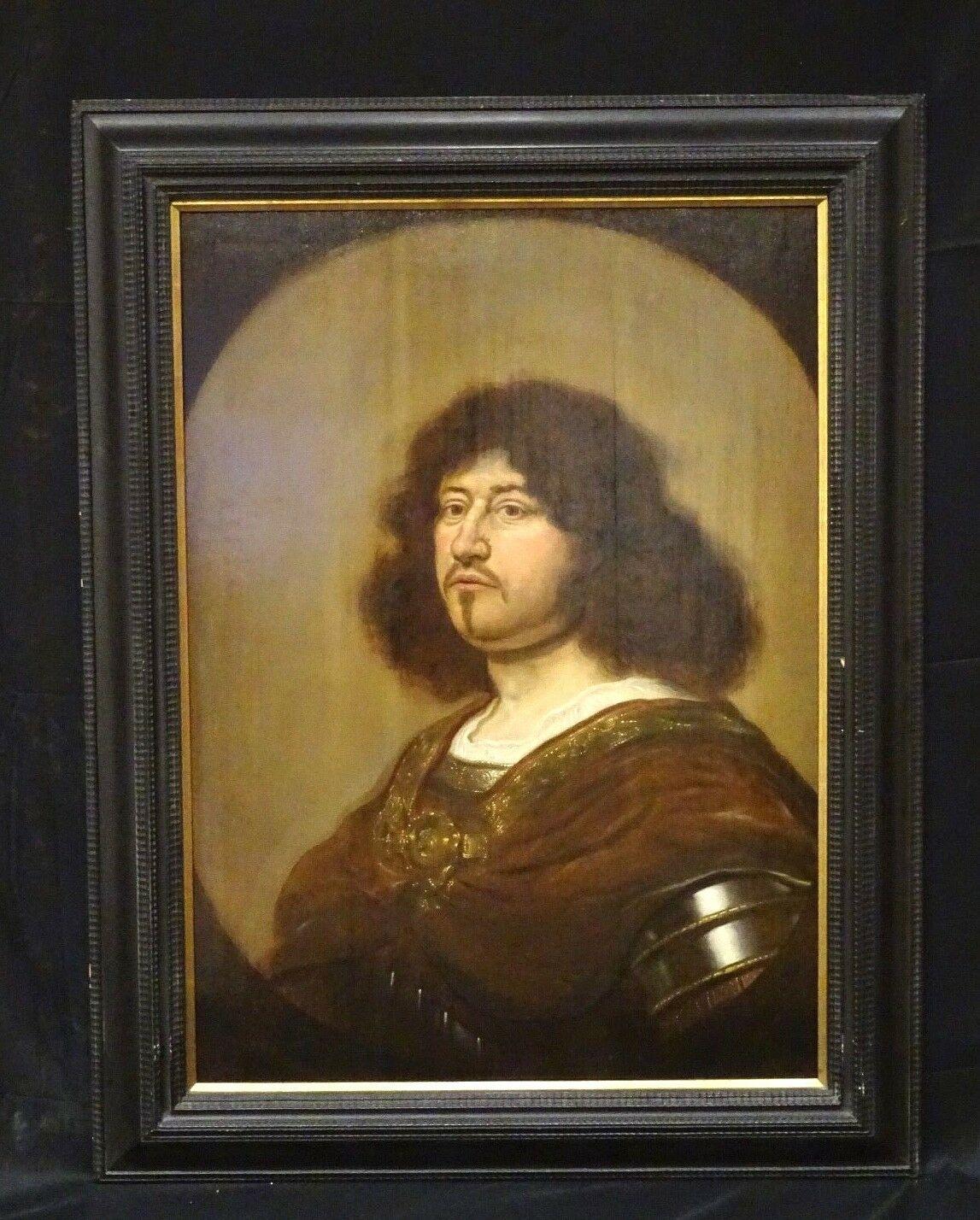 Portrait of a Gentleman, 17th Century   - Painting by Michiel Jansz Van Miereveld