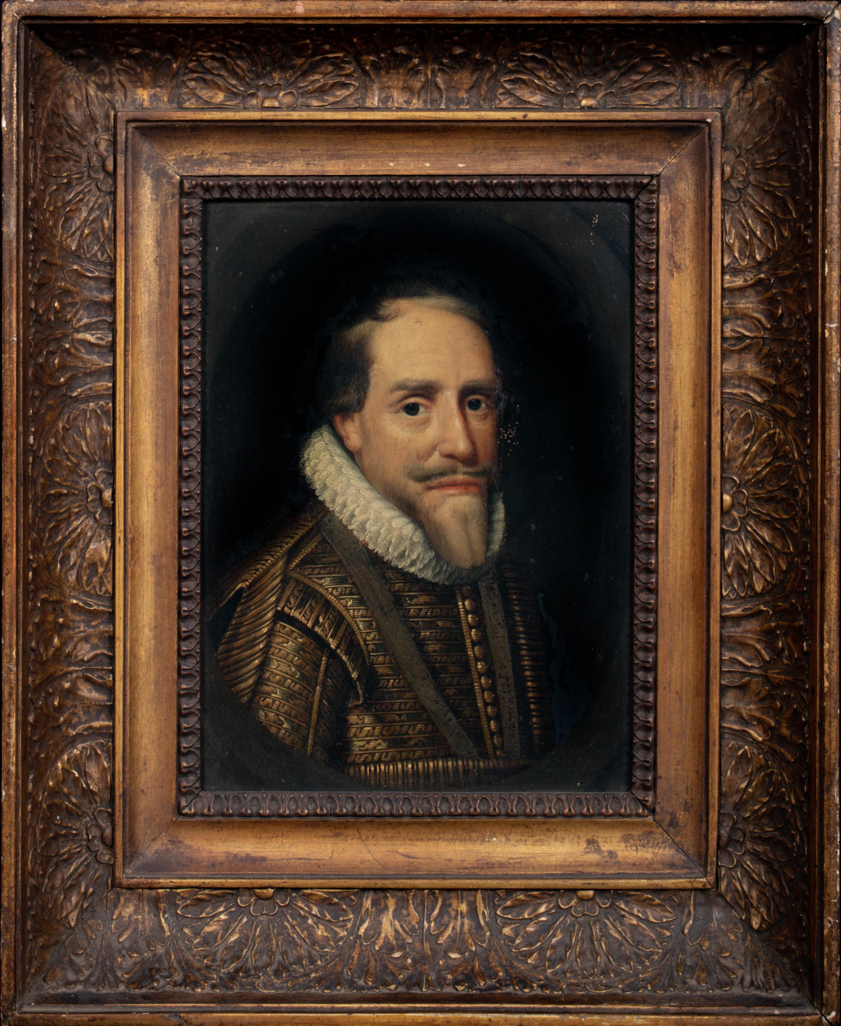 Michiel Jansz Van Miereveld Portrait Painting - Portrait Of Maurice Of Nassau, Prince of Orange, 17th Century