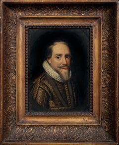 Portrait de Maurice de Nassau, prince d'Orange, 17ème siècle