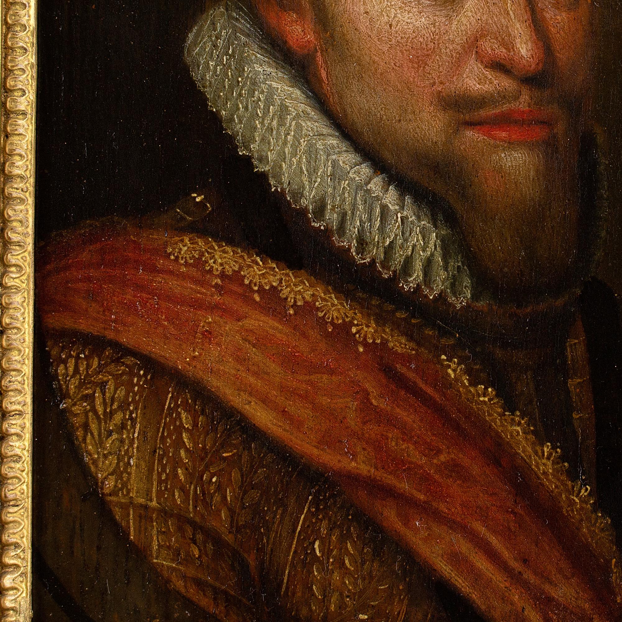 Michiel Jansz. Van Mierevelt (Follower), Portrait of Maurice of Orange 4