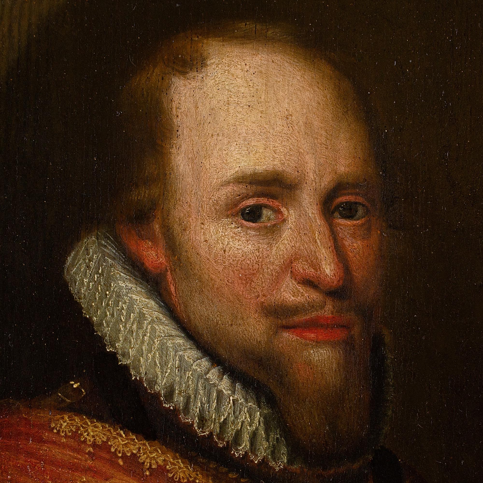 Michiel Jansz. Van Mierevelt (Follower), Portrait of Maurice of Orange For Sale 7