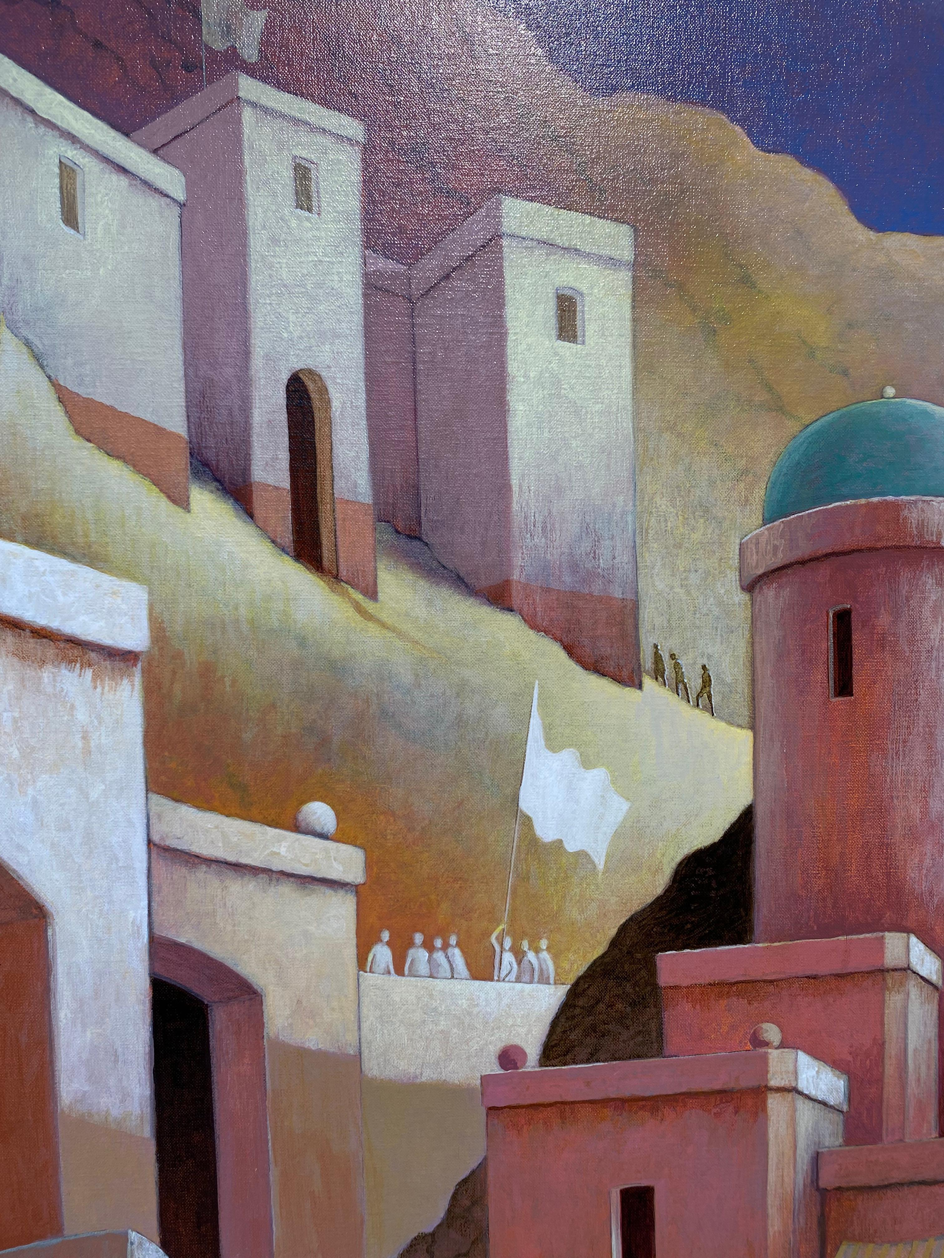 Michiel Schrijver
Un matin de lumière
100 x 100 cm 
(sera expédié dans un tube en raison de sa taille)
acrylique sur toile

Le peintre néerlandais Michiel Schrijver vit et travaille dans le centre des Pays-Bas. 

Les peintures sont issues de sa