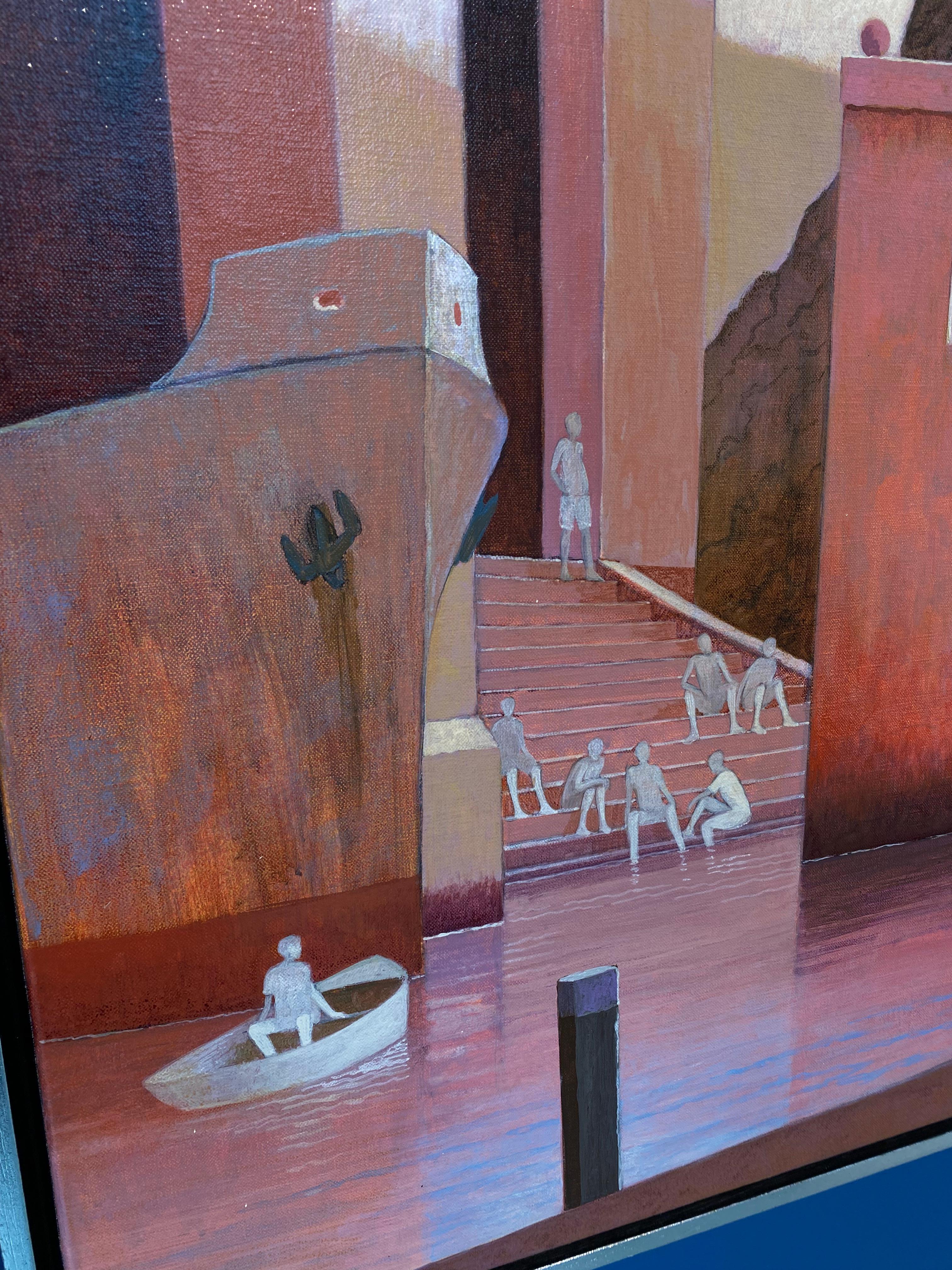 Un matin de lumière - Paysages imaginaires contemporains du 21e siècle en vente 1