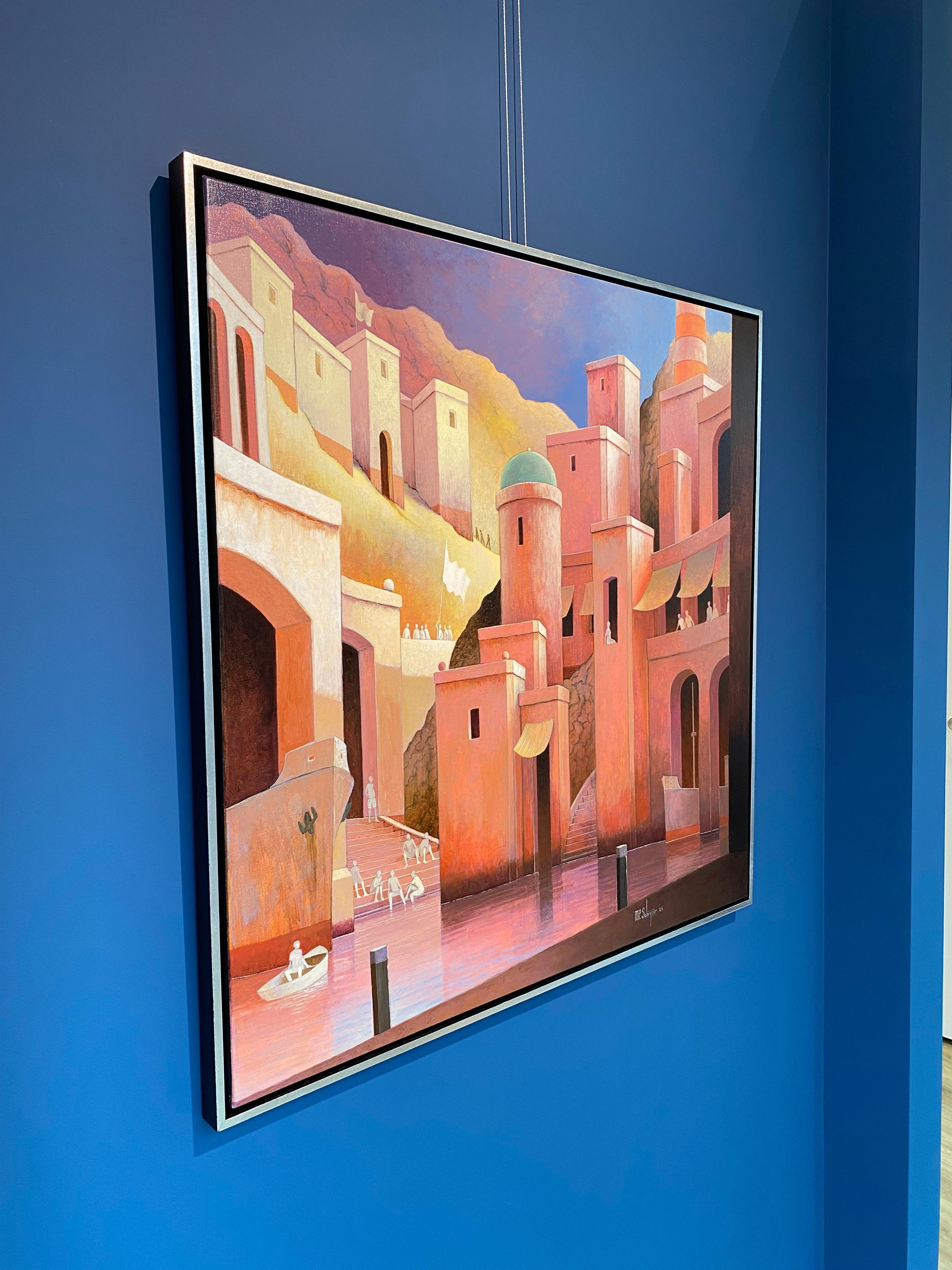 Un matin de lumière - Paysages imaginaires contemporains du 21e siècle en vente 3