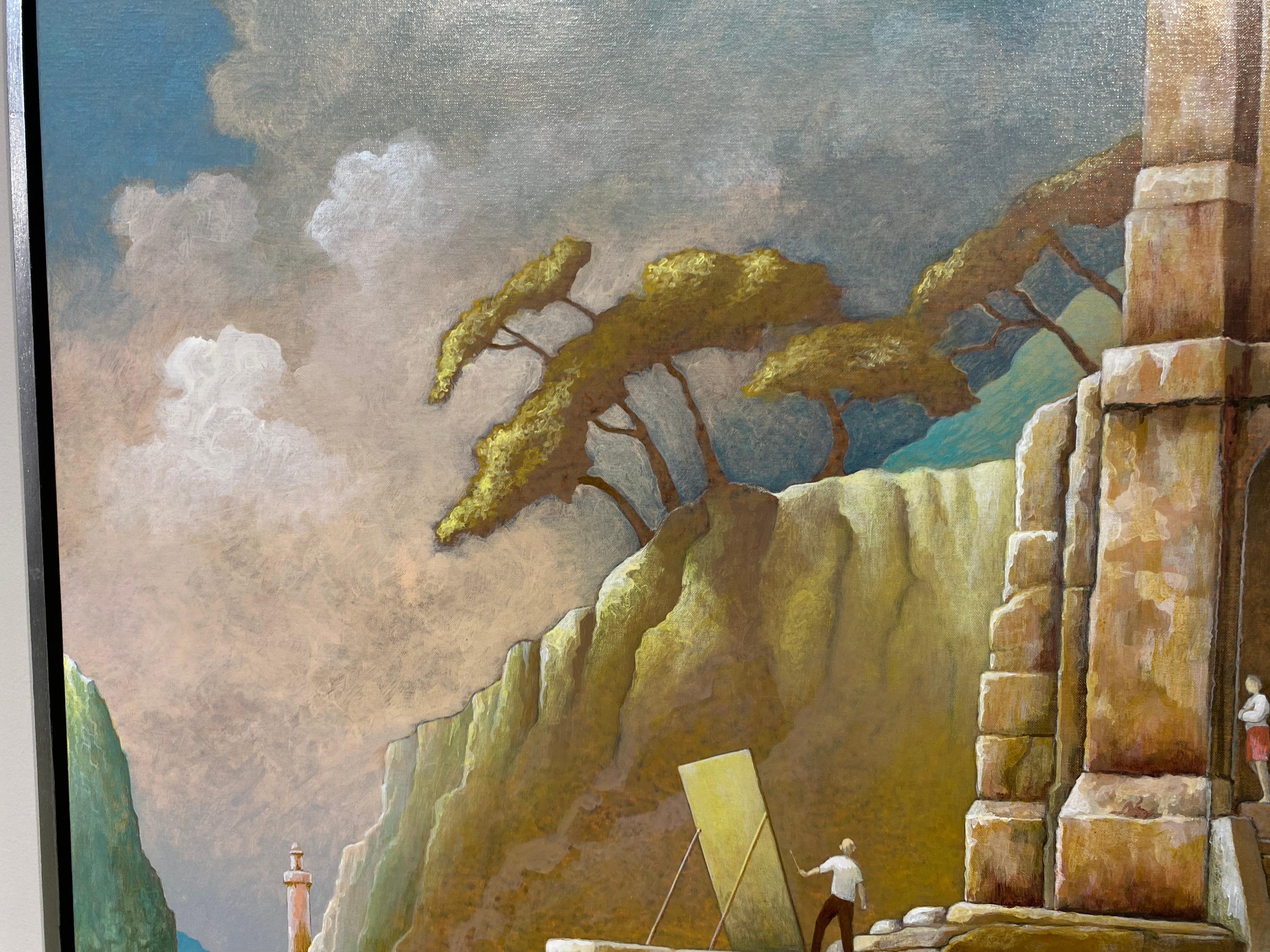 Der Mondmaler - Zeitgenössische imaginäre Landschaften des 21. im Angebot 1