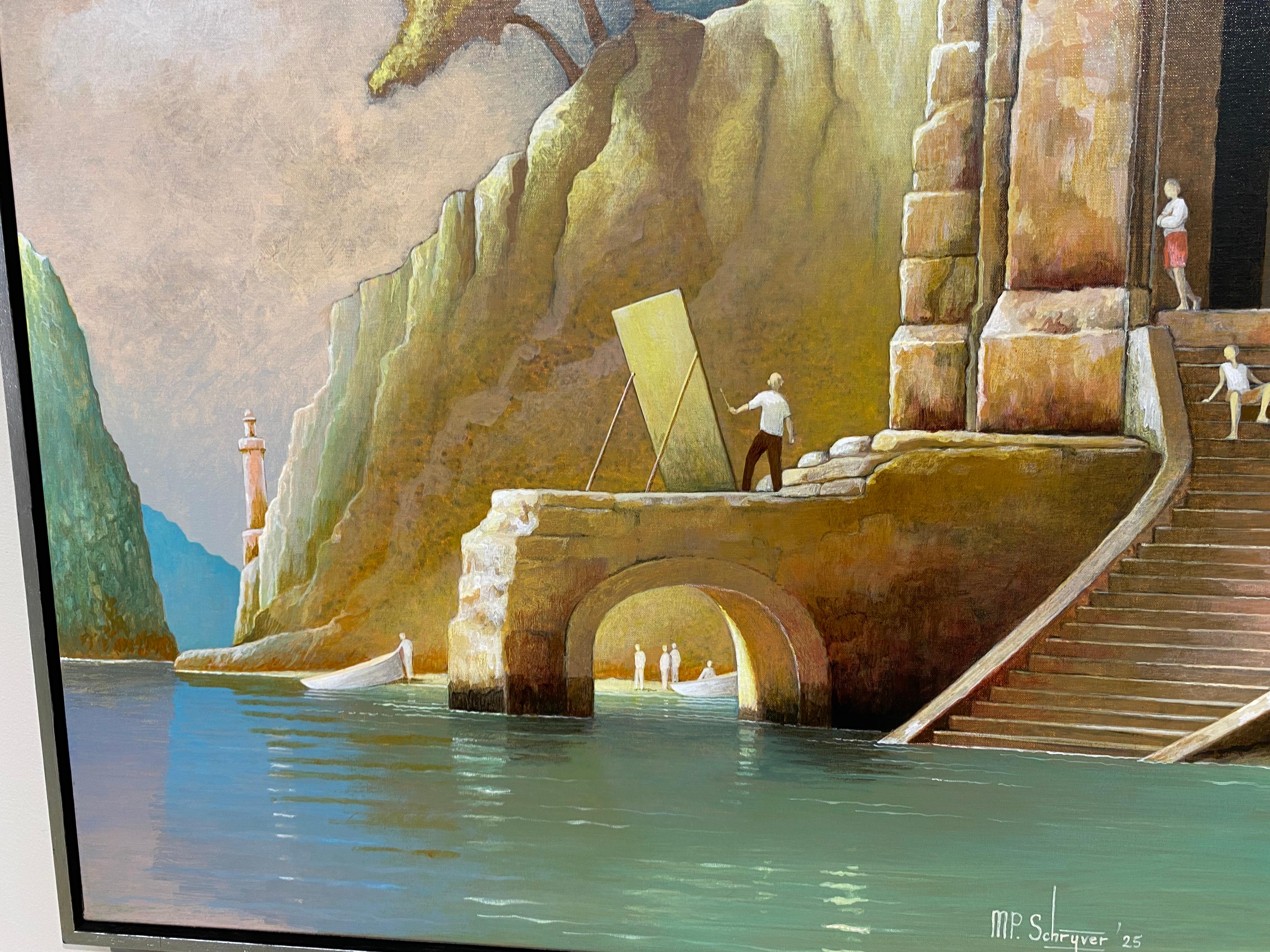 Der Mondmaler - Zeitgenössische imaginäre Landschaften des 21. im Angebot 2