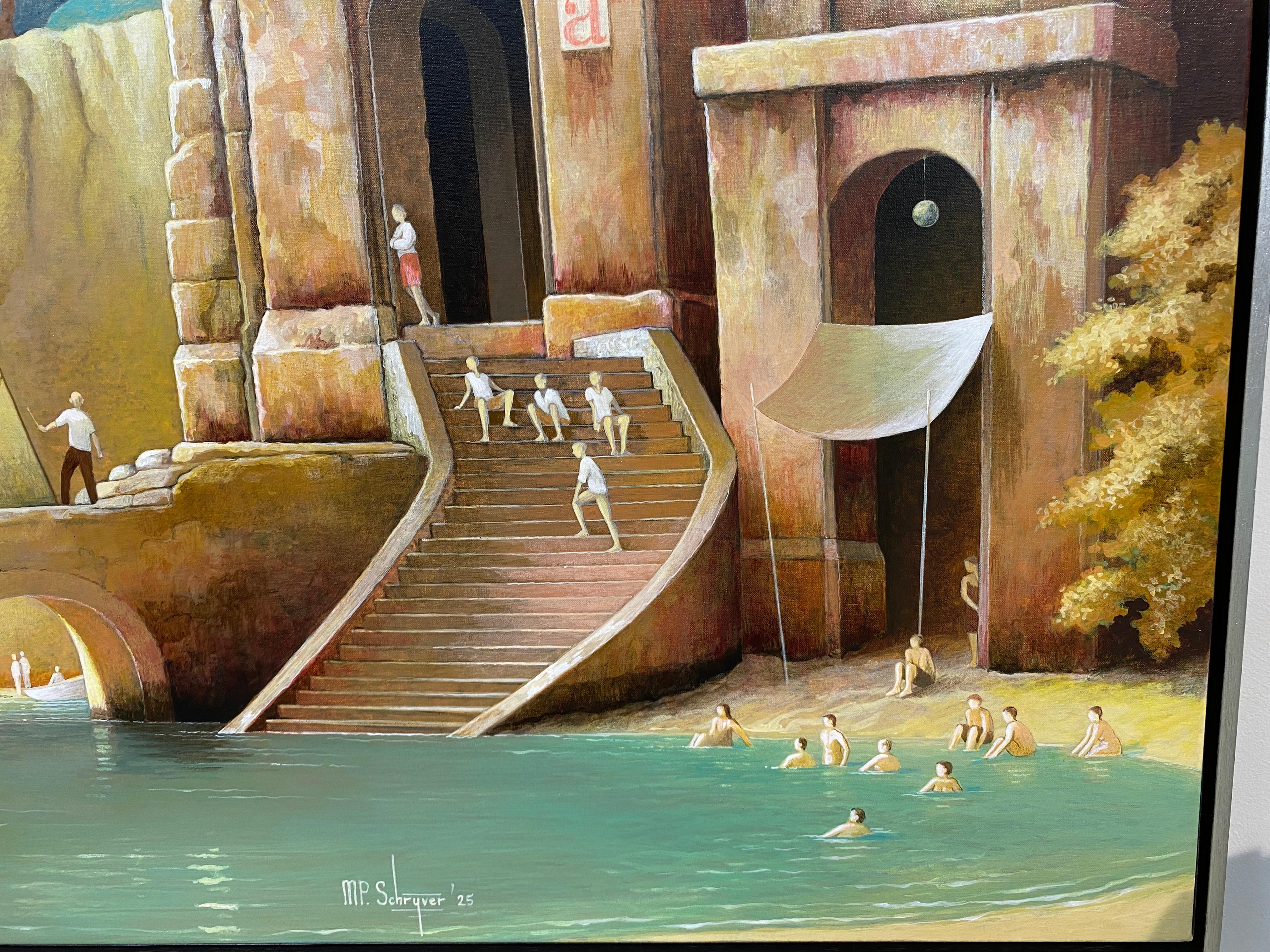 Der Mondmaler - Zeitgenössische imaginäre Landschaften des 21. im Angebot 3