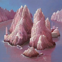 Michiel Schrijver - The Origin of Chance - 21st Century Contemporary Imaginary City Landscapes The Origin of Chance - 21st Century Contemporary Imaginary City Landscapes